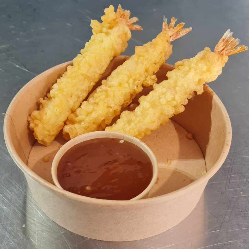 Thai Curry - Crispy Prawn Tempura